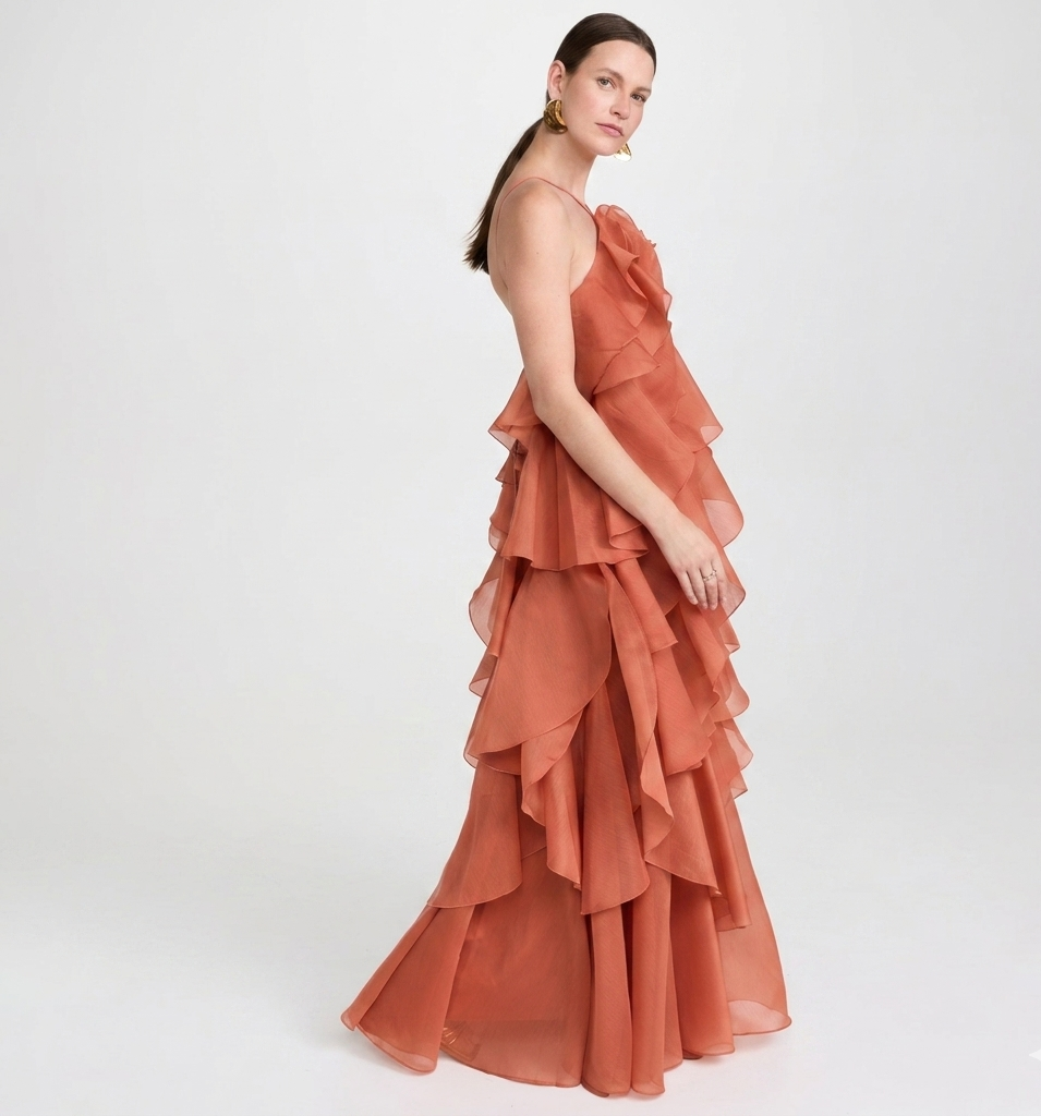 Rylee Floral Layered Maxi Dress