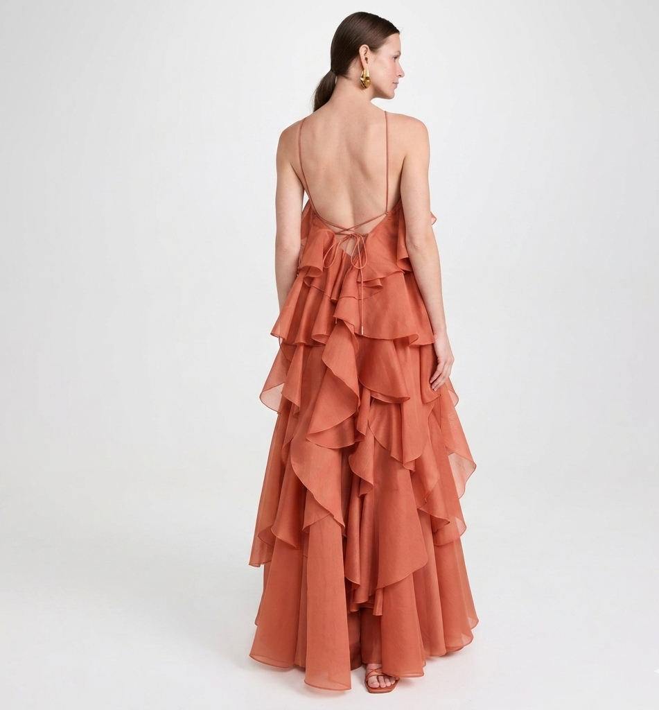 Rylee Floral Layered Maxi Dress