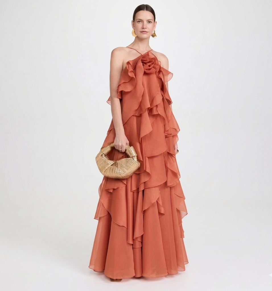 Rylee Floral Layered Maxi Dress