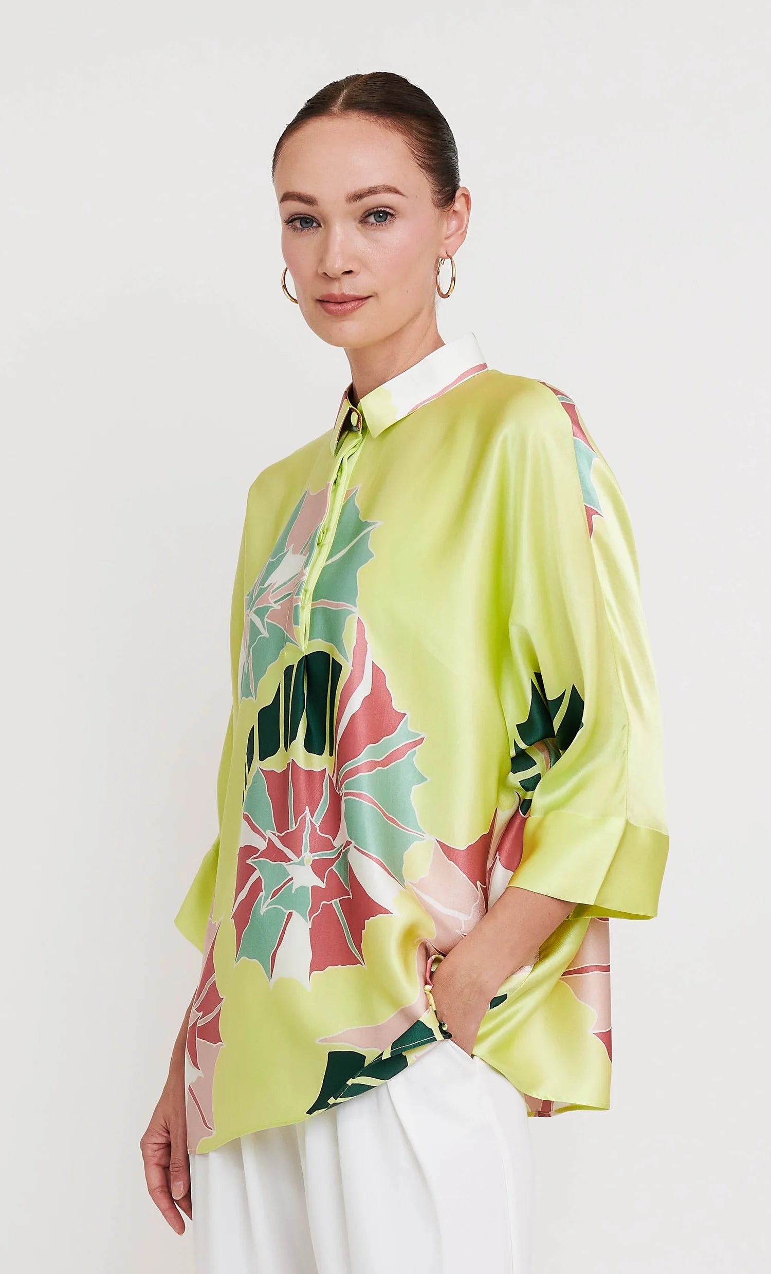 Rossa  Satin Silk Co-Ord Set