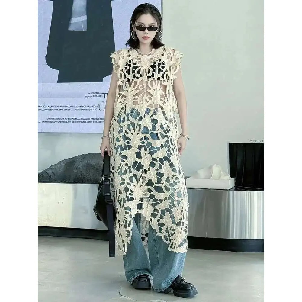 Valentina Retro Cut-Out Cover Up