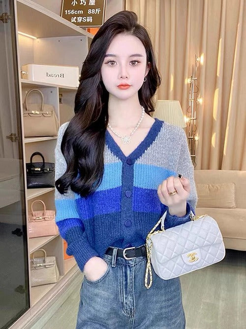 Designer Long Sleeve Knitted sweater