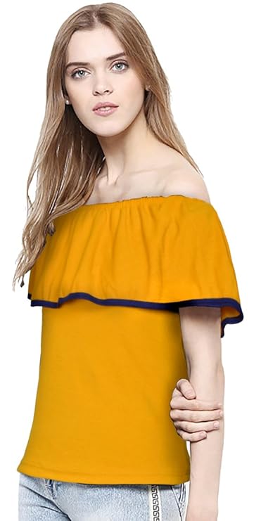 Off Shoulder Women's Fancy Top