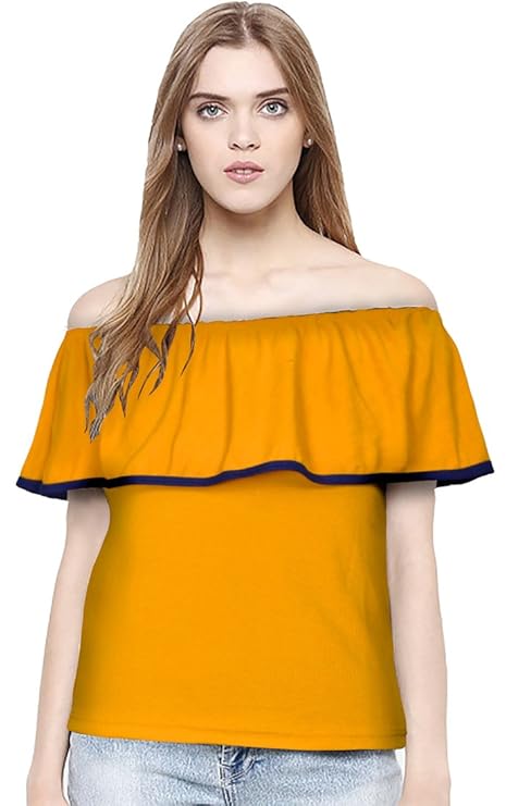 Off Shoulder Women's Fancy Top