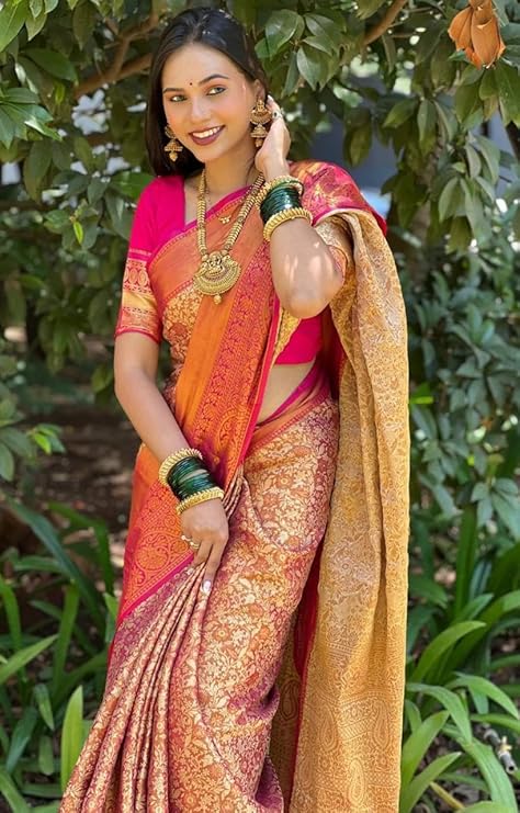 Designer Kanjivaram Soft Silk Handloom Saree