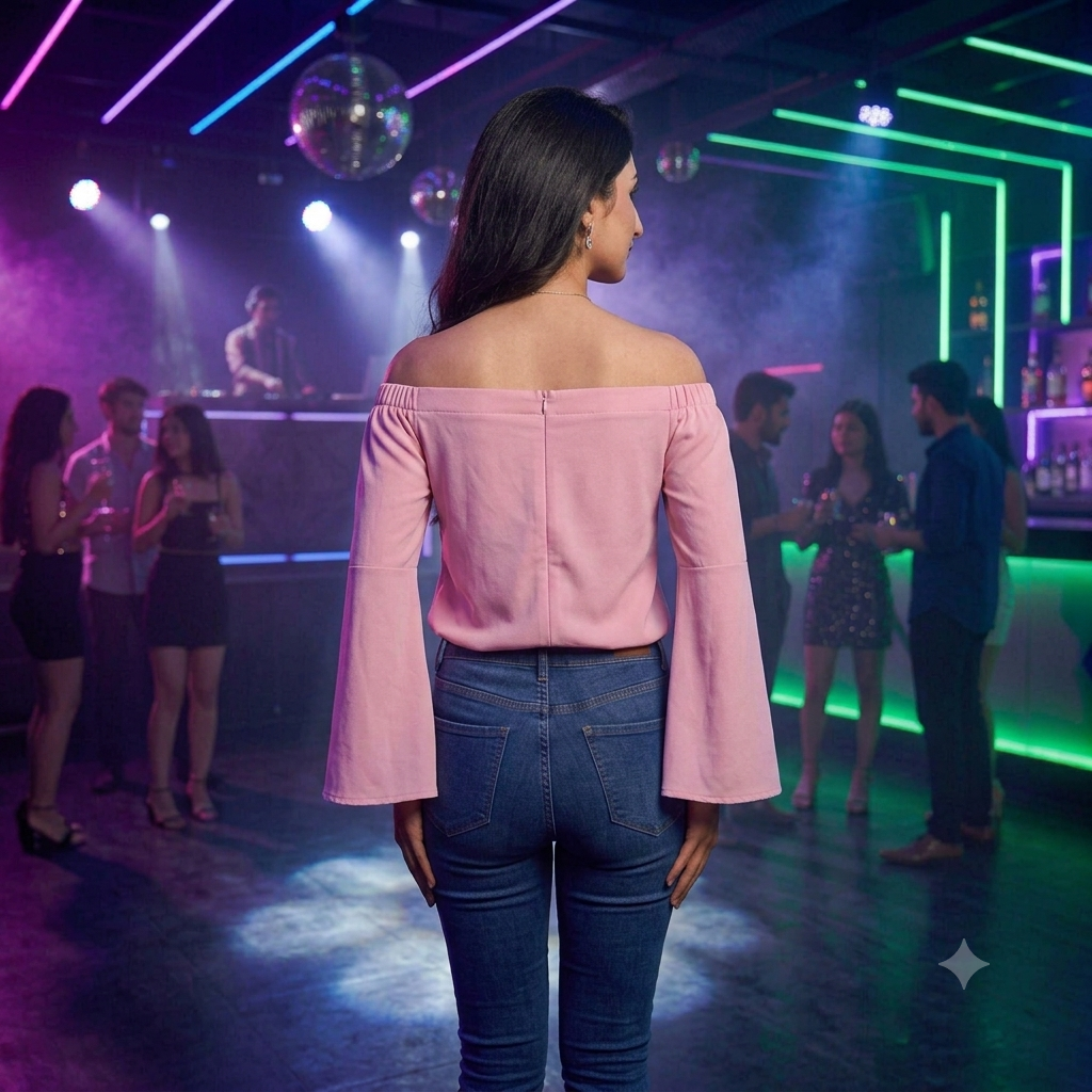 Daniel Off Shoulder Bell Sleeves Top