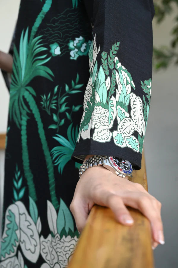 Green Printed Co-Ord Set