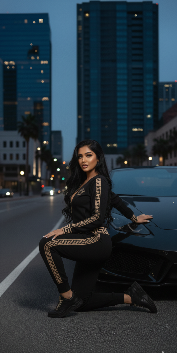 Barbara Zip-up Track Jacket Co-Ord Set