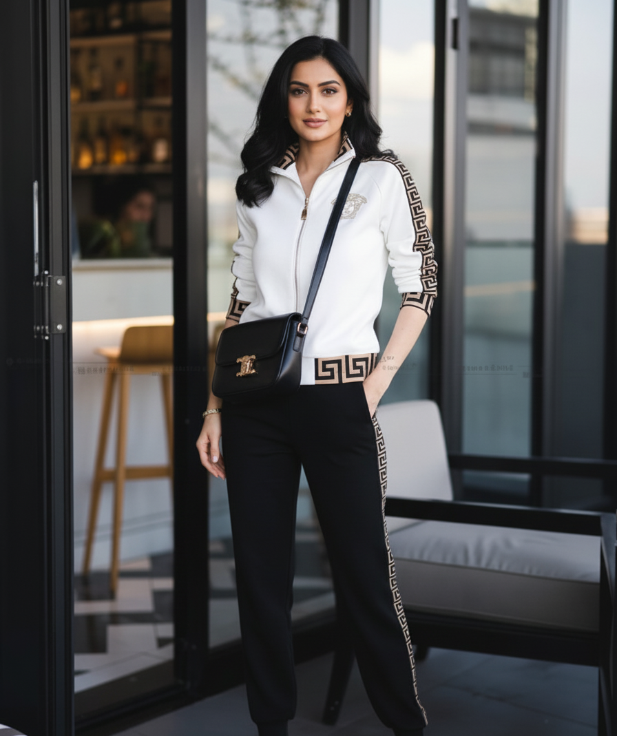 Barbara Zip-up Track Jacket Co-Ord Set