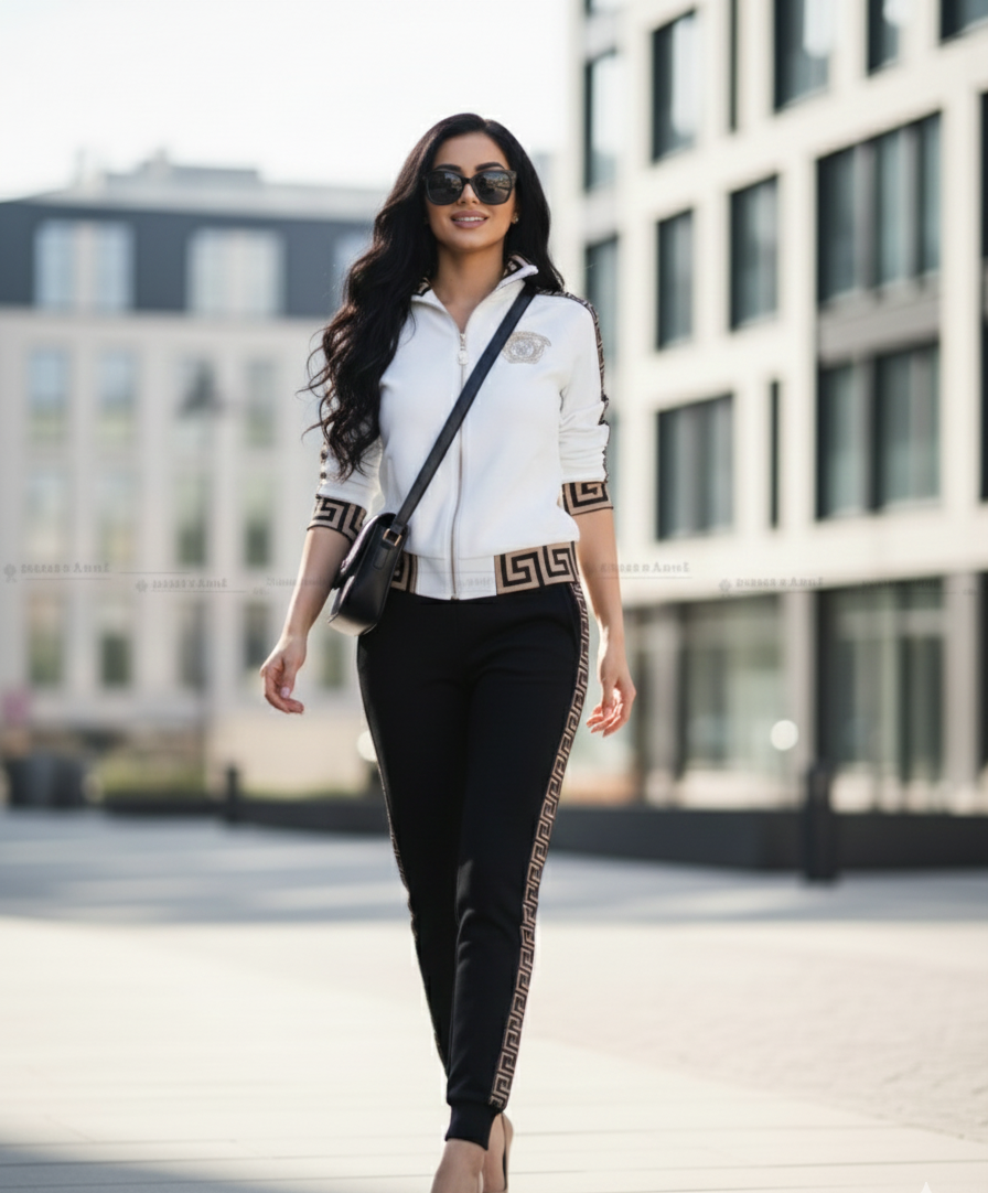 Barbara Zip-up Track Jacket Co-Ord Set