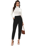 Women High-Rise Formal Trousers