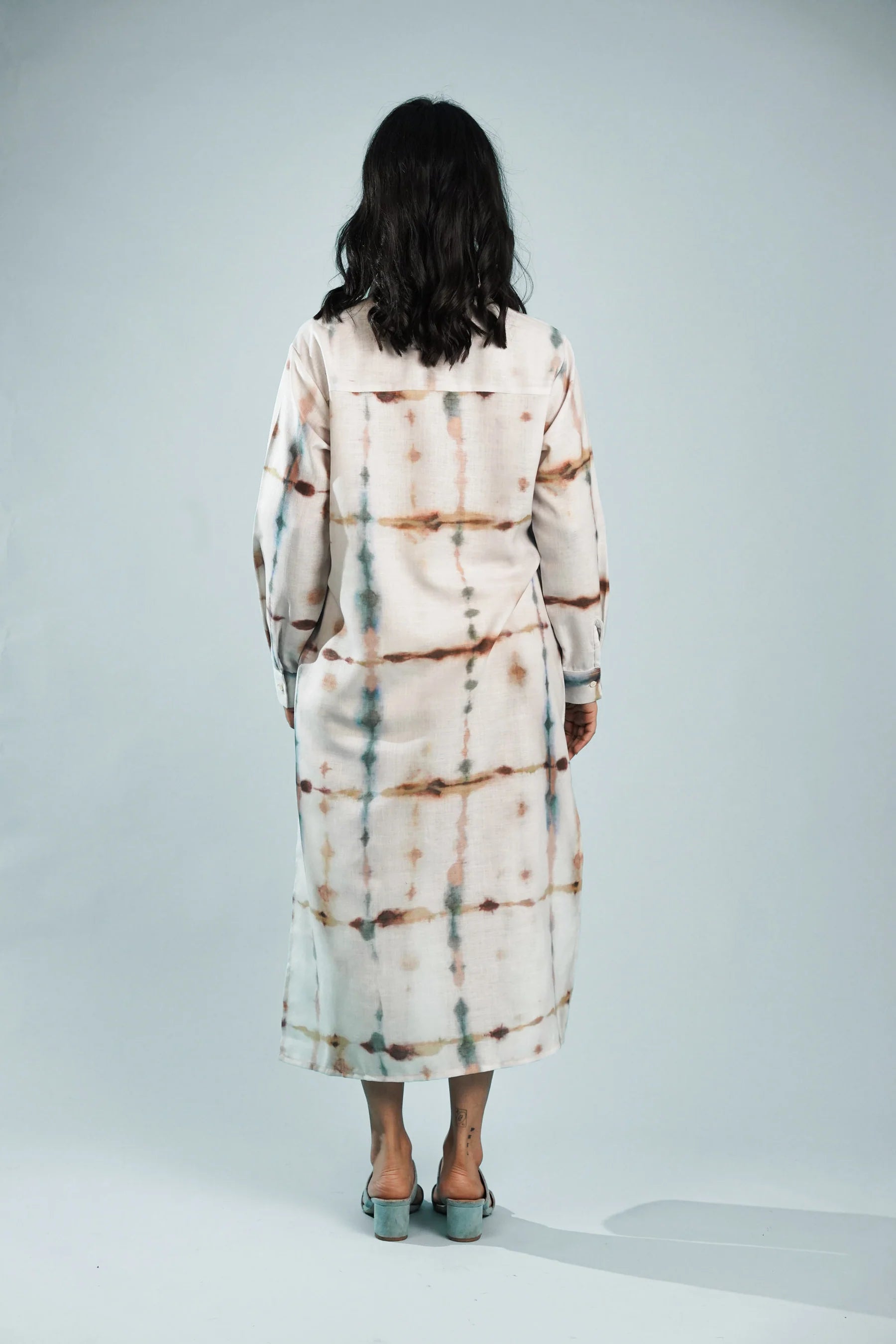 One Piece Shirt Midi Dress For Women