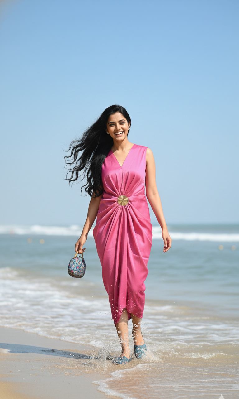 Duati Women Fit & Flare Sleeveless Dress