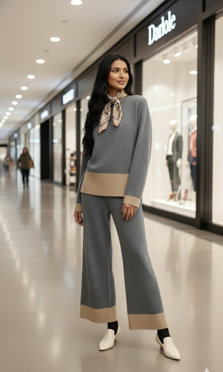 Eliana Luxury 2- Piece knitted Co-Ord Set