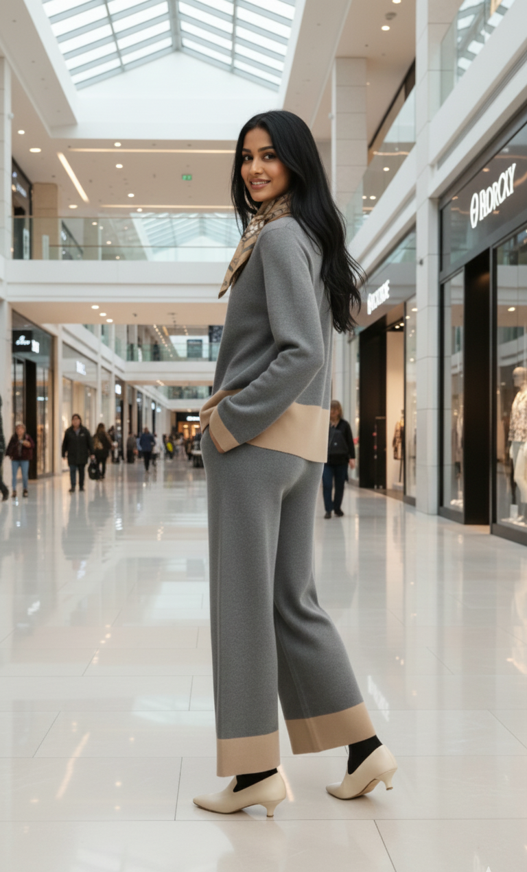 Eliana Luxury 3- Piece knitted Co-Ord Set