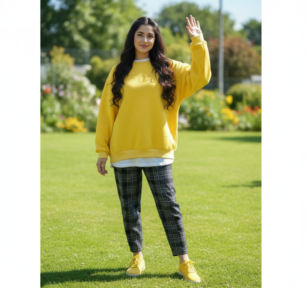 Fleece Sweatshirt For Women