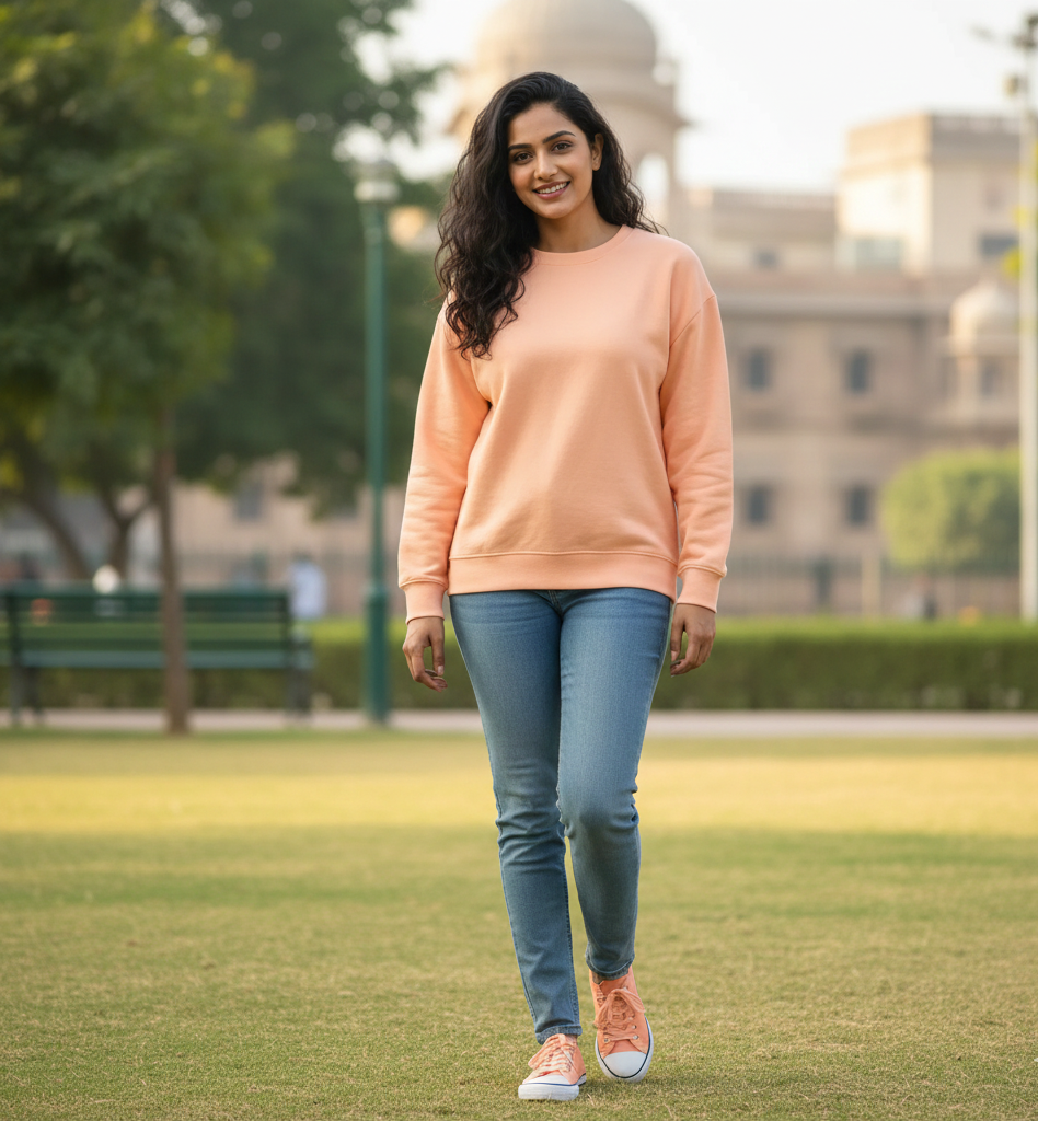 Fleece Sweatshirt For Women