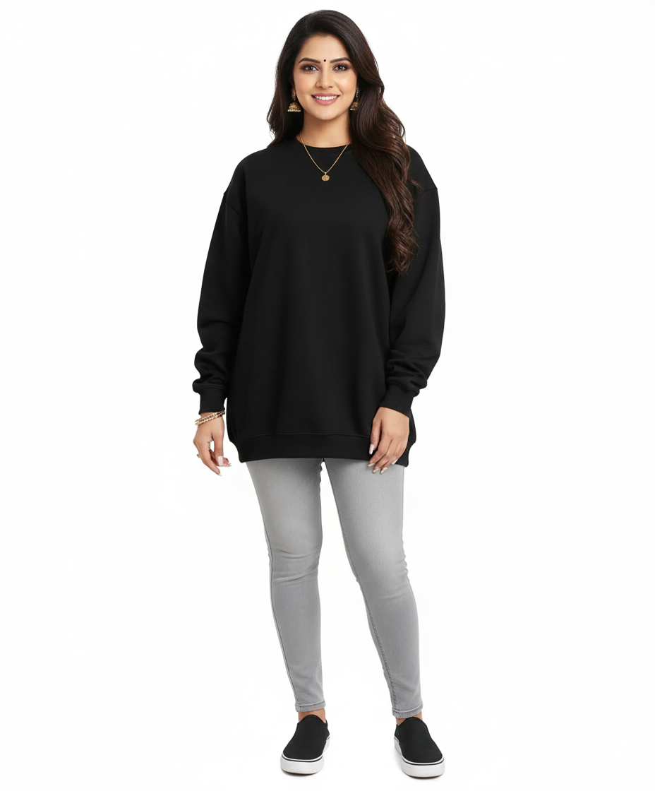 Fleece Sweatshirt For Women
