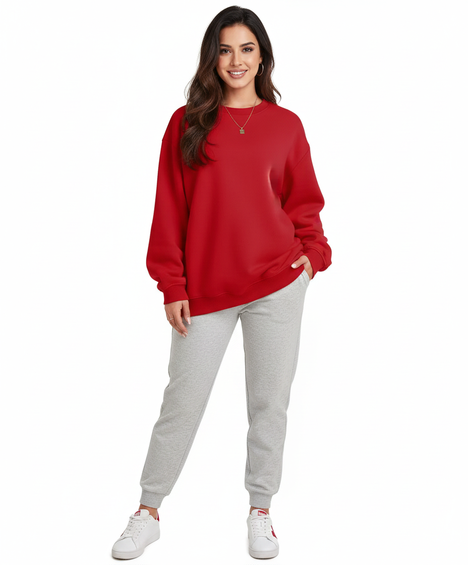 Fleece Sweatshirt For Women