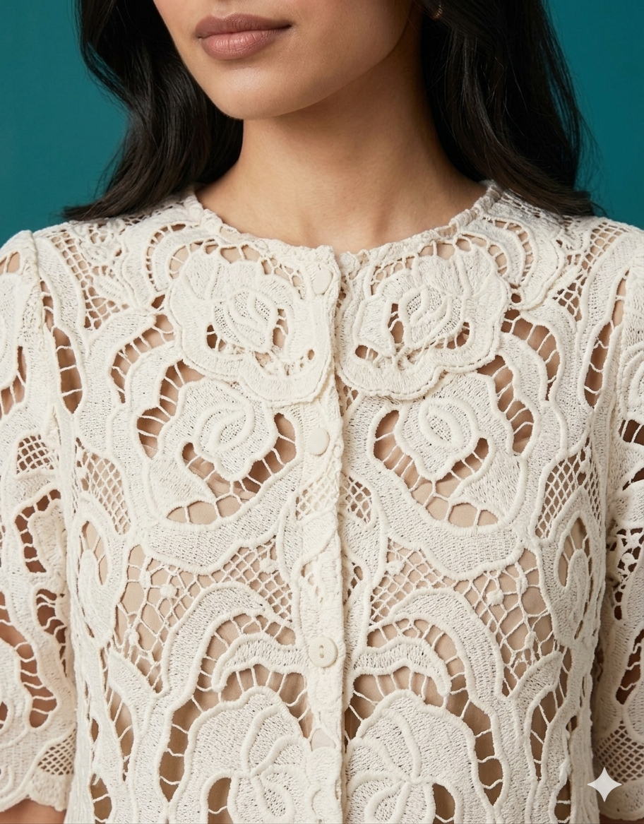 Sadie Two-Piece Crochet Co-Ord Set