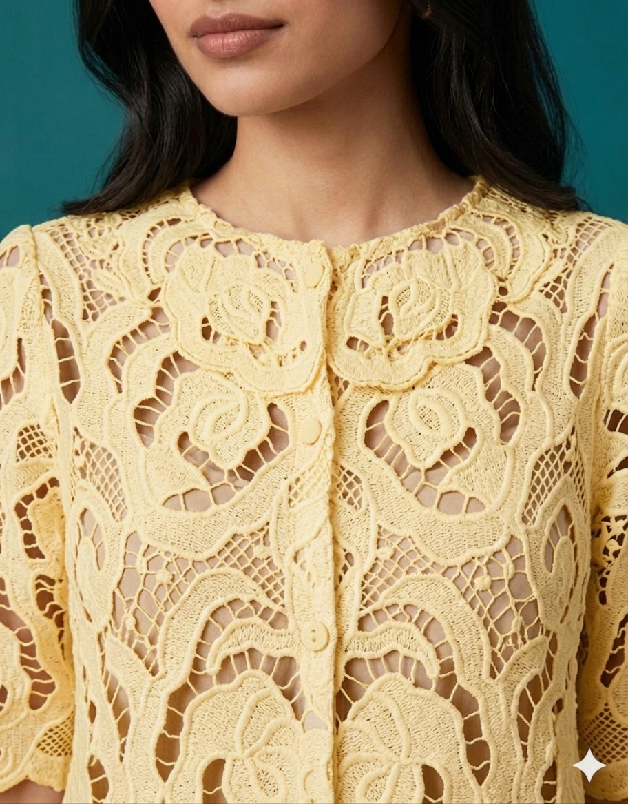 Sadie Two-Piece Crochet Co-Ord Set