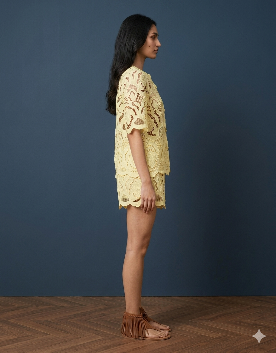 Sadie Two-Piece Crochet Co-Ord Set