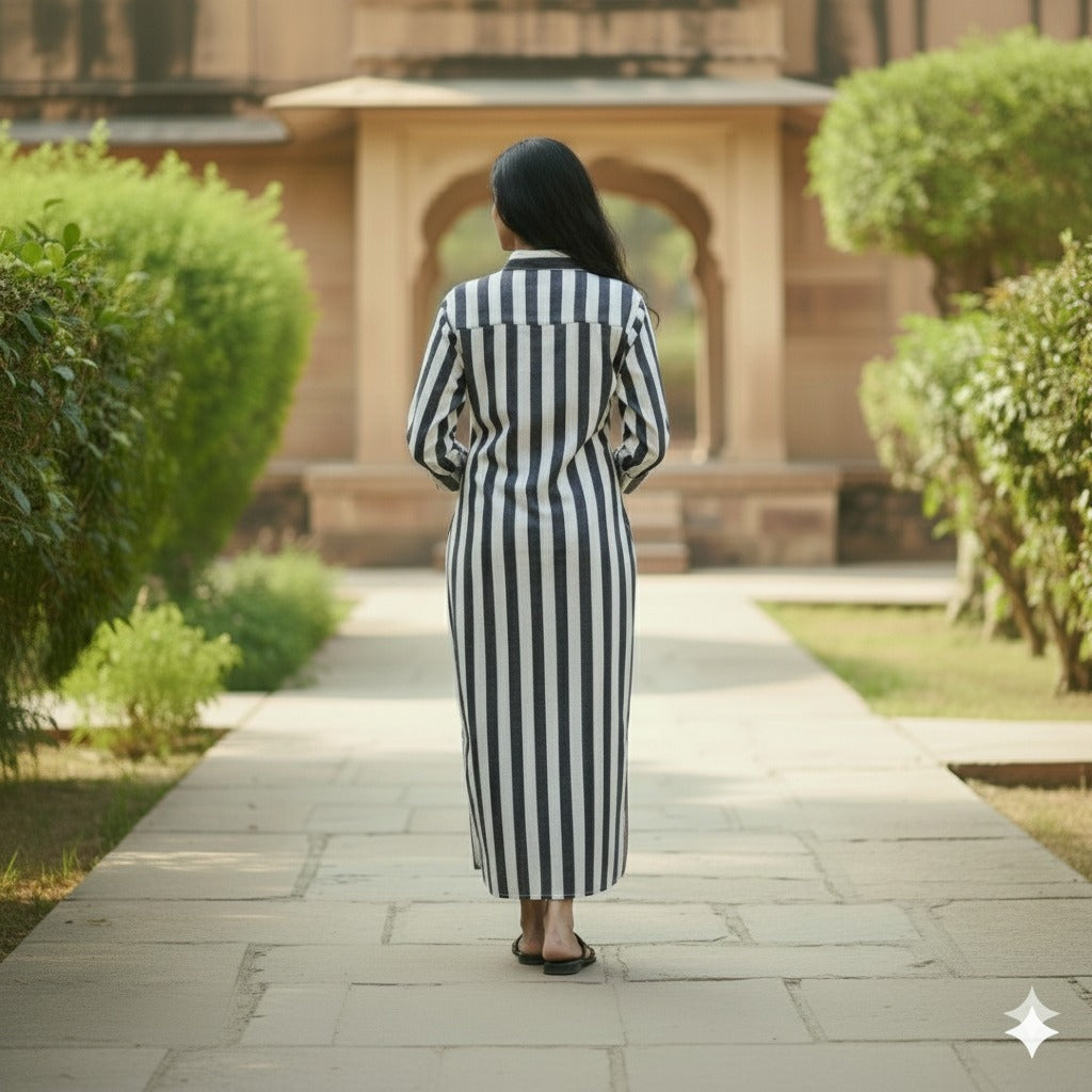 Lucy Women's Rayon Blend Long-Sleeve Cala Shirt Dress