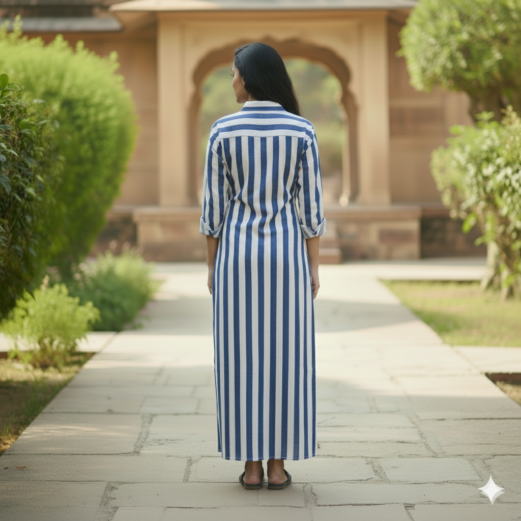 Lucy Women's Rayon Blend Long-Sleeve Cala Shirt Dress