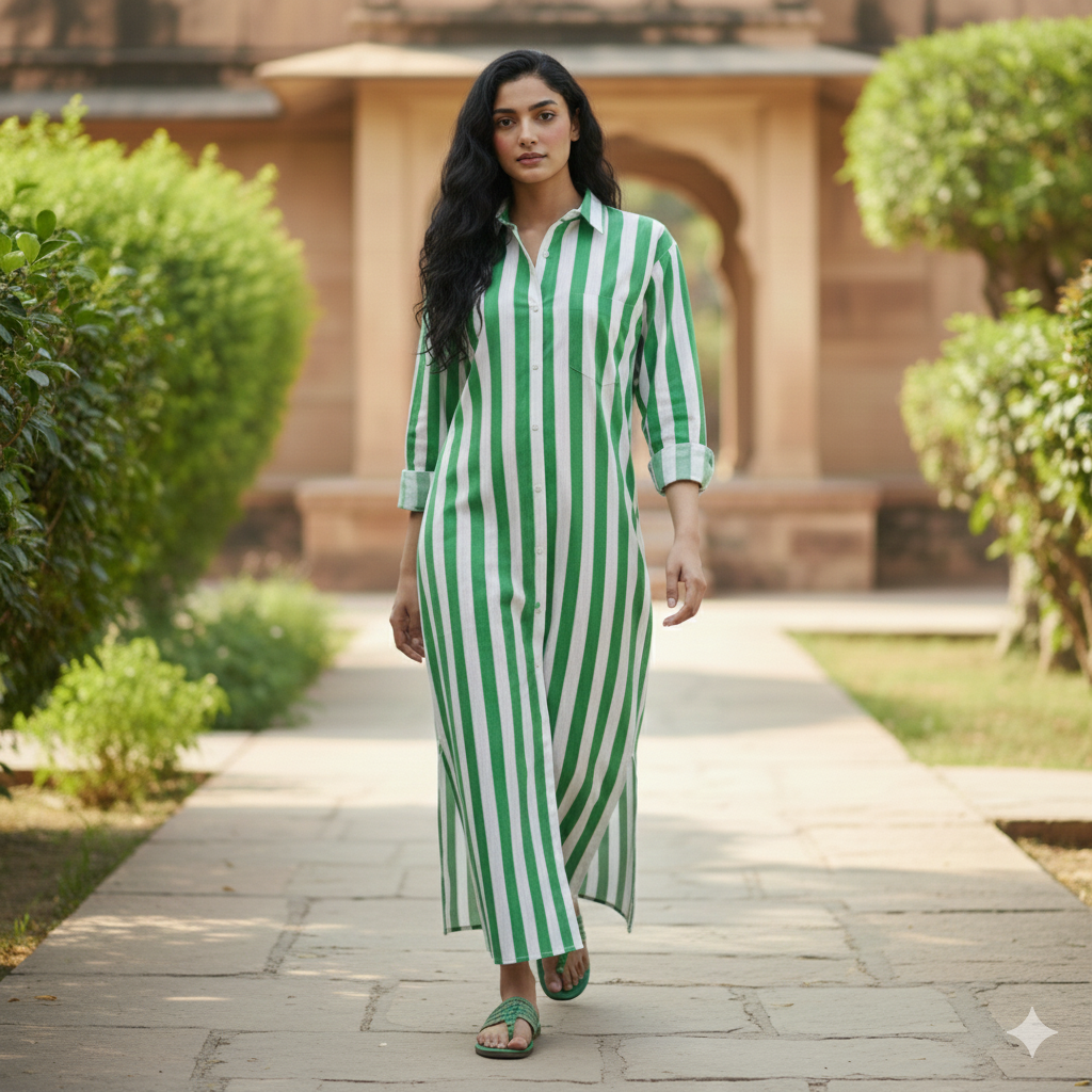 Lucy Women's Rayon Blend Long-Sleeve Cala Shirt Dress