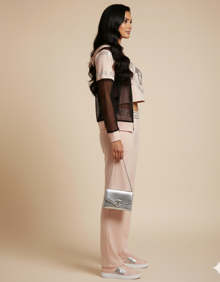 Stella Blending Elegant Three Piece Co-Ord Set With Jacket