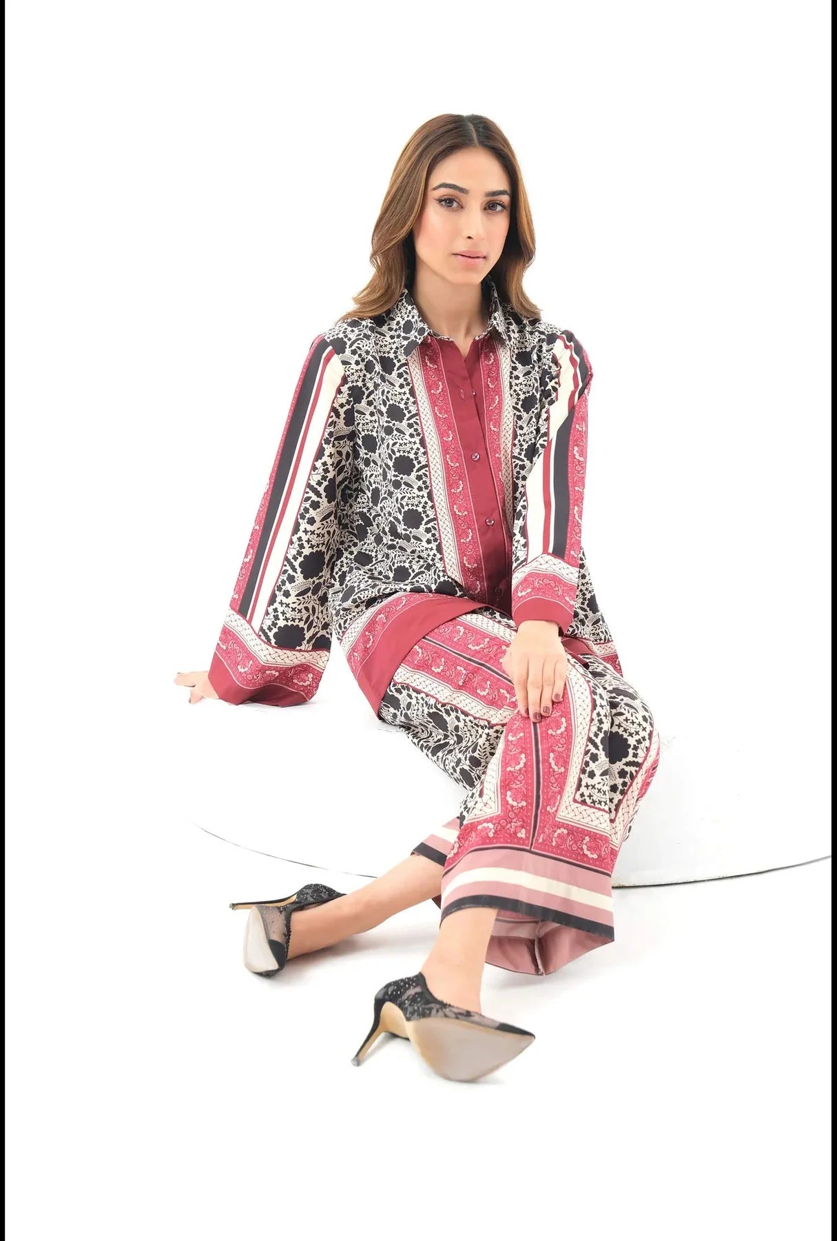 Parishe  Printed Co-Ord Set