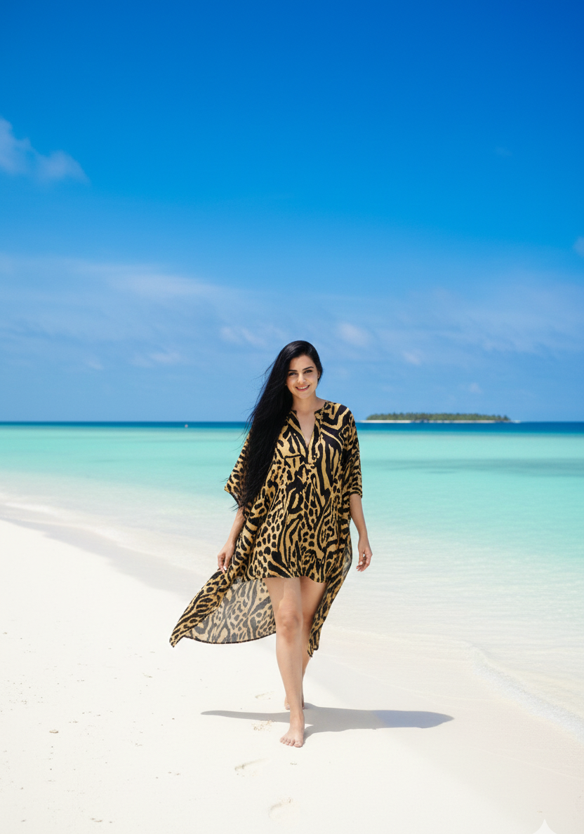 Pecy Beach Luxe Kaftan