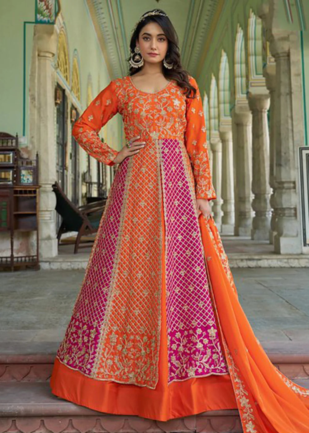 Chandni Charm Luxury Gown