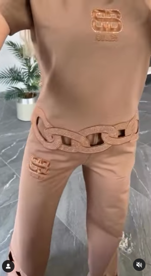 Jacqueline Cut Out Co-Ord Set