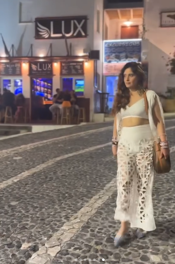 Set of Top and Flared Pants Resort wear  Co-Ord Set