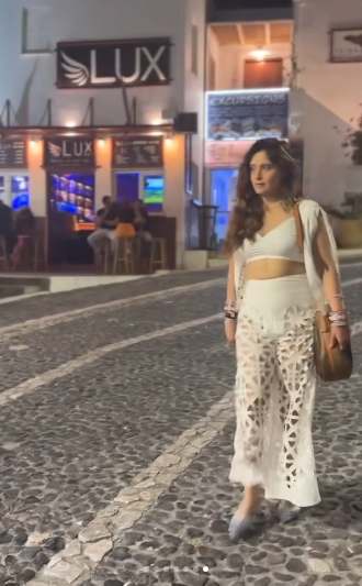 Set of Top and Flared Pants Resort wear  Co-Ord Set