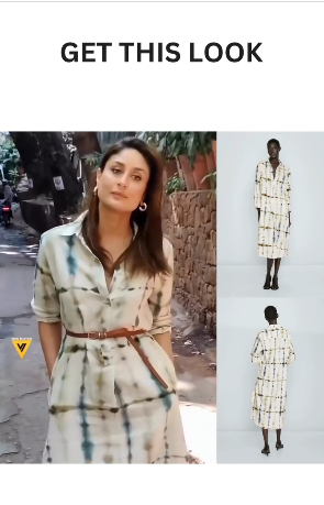 One Piece Shirt Midi Dress For Women