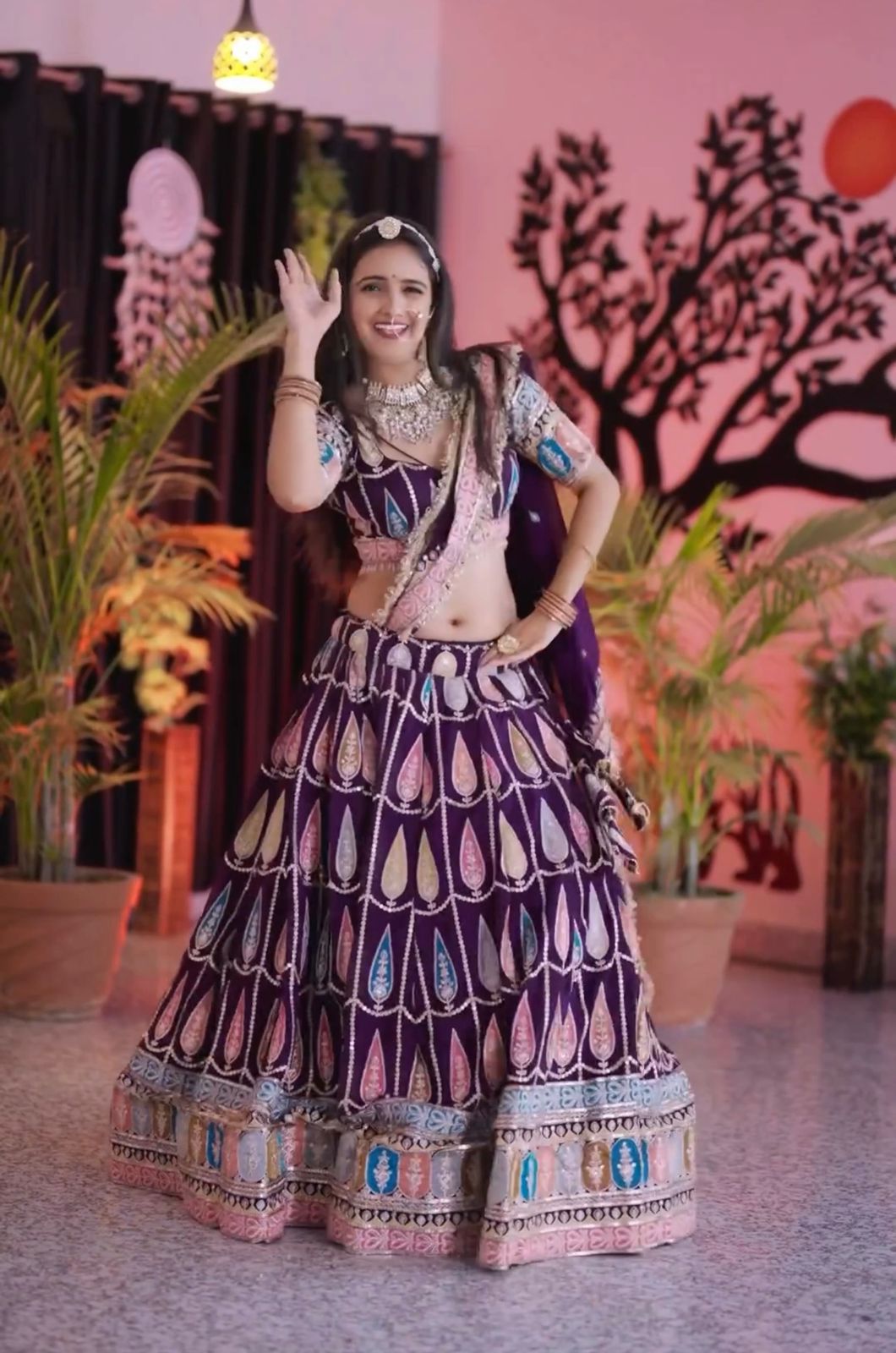 Designer Faux Georgette Lehenga Choli