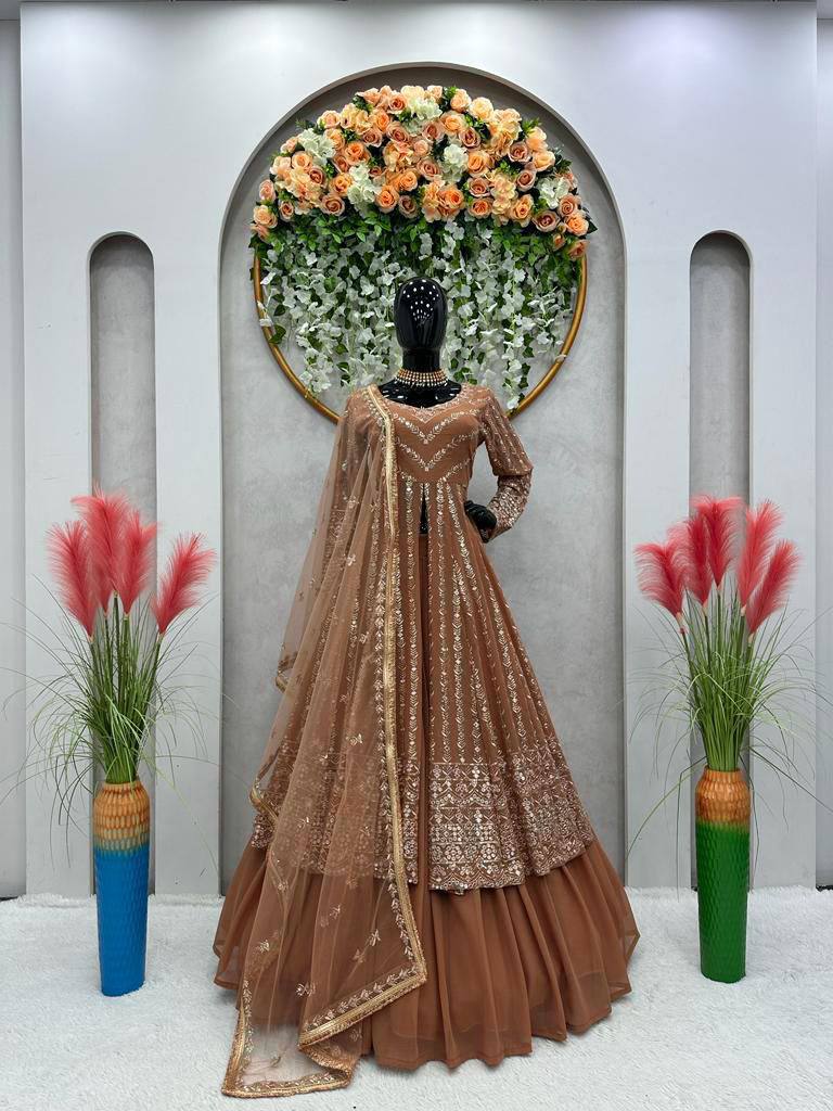 Top Lehenga with Dupatta