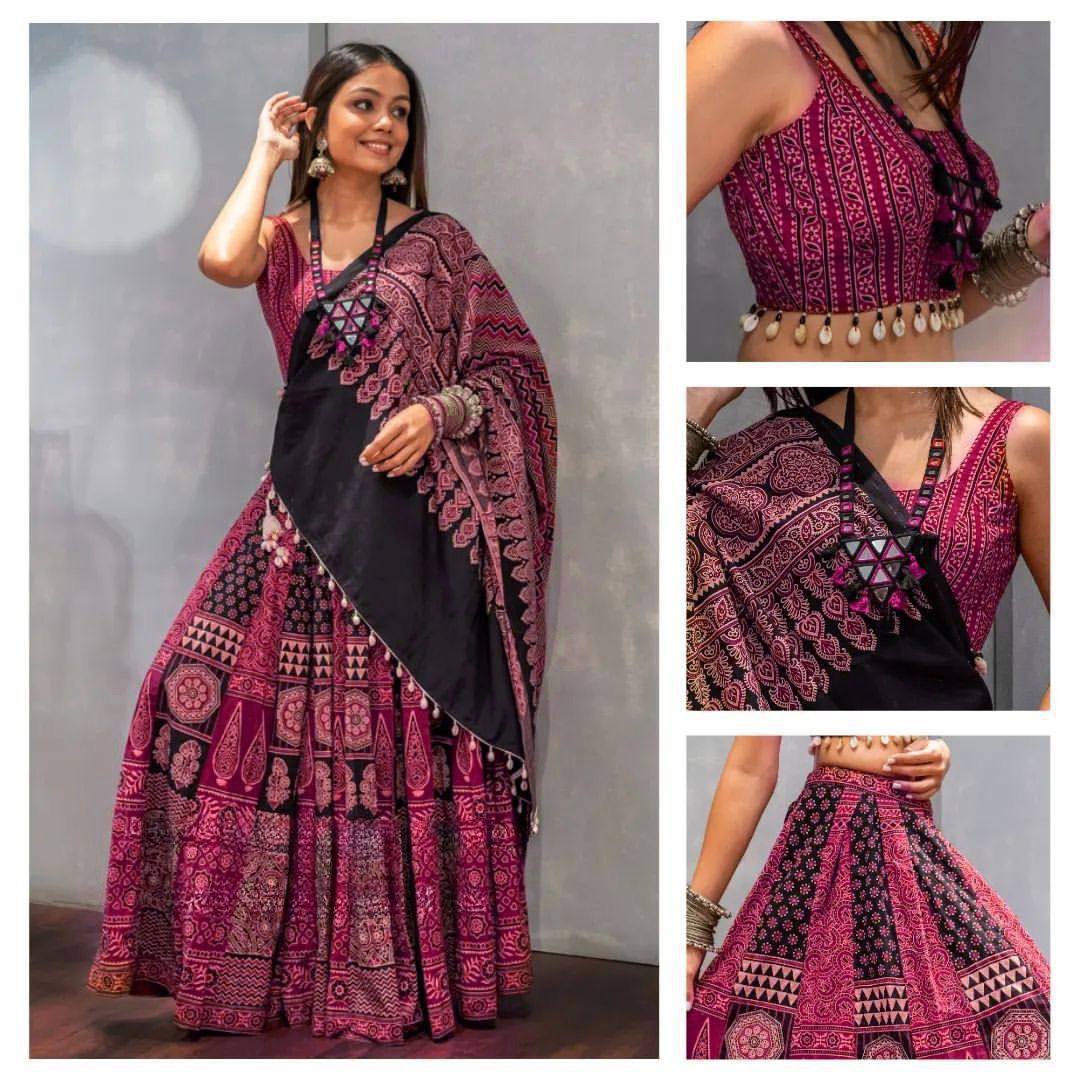 Kodi Lace Lehenga And Choli with Dupatta