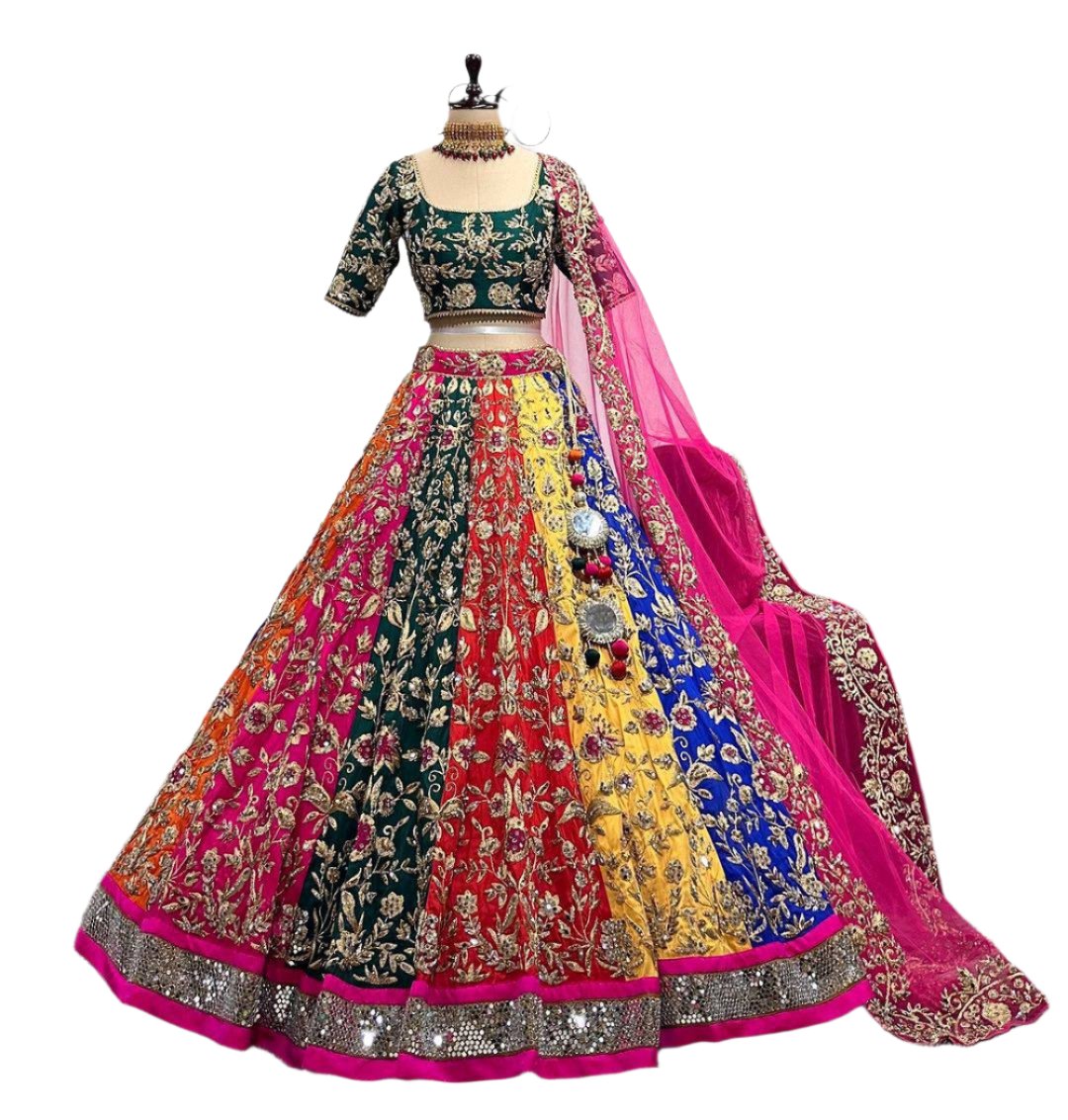 Beautiful Multi Color Lehenga Choli