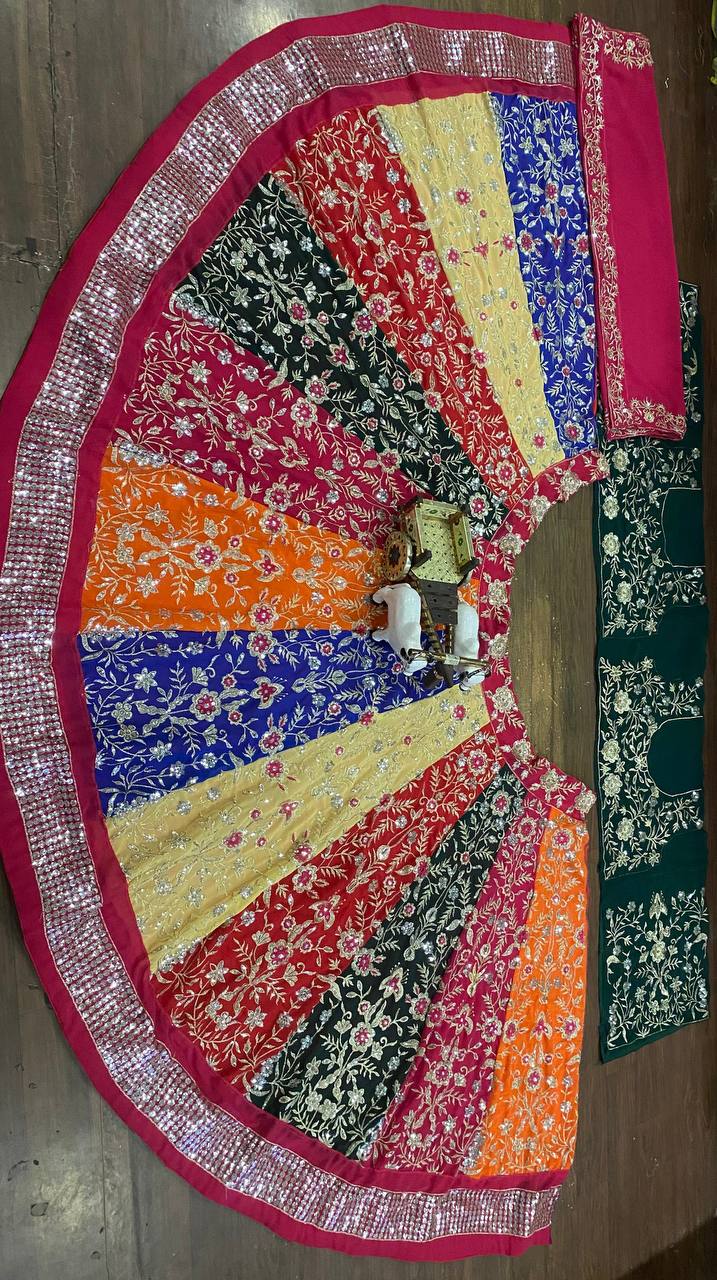 Beautiful Multi Color Lehenga Choli