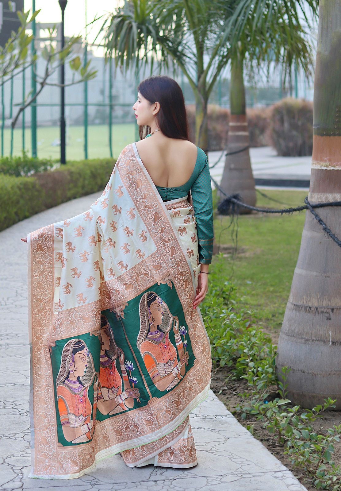 Beautiful Designer Paithani Saree