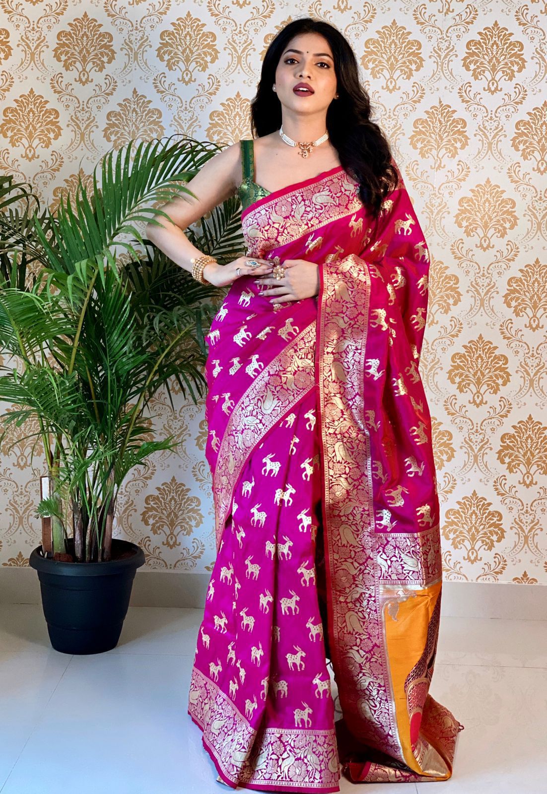 Beautiful Designer Paithani Saree