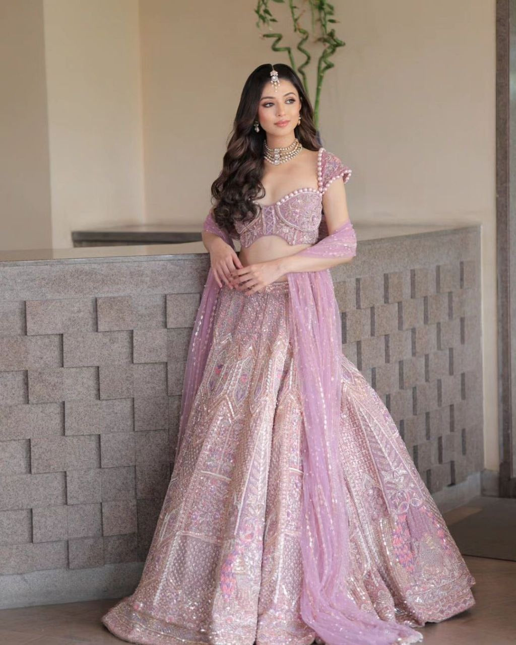 Premium Kasturi Silk Designer Lehenga