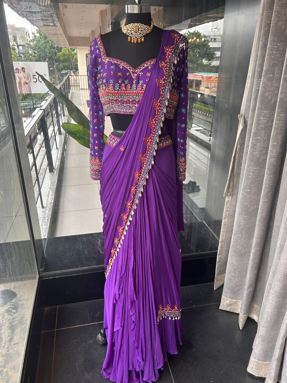 Heavy Embroidered Designer Lehenga