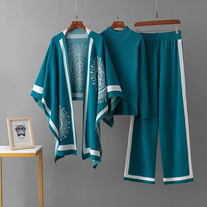 Cami Three Piece Luxury Winter Co-Ord Set