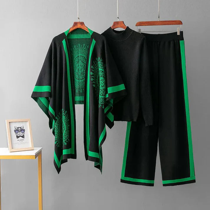 Cami Three Piece Luxury Winter Co-Ord Set