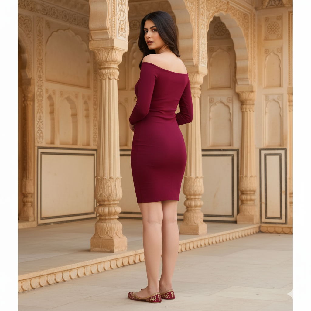 Women Ribbed Dress