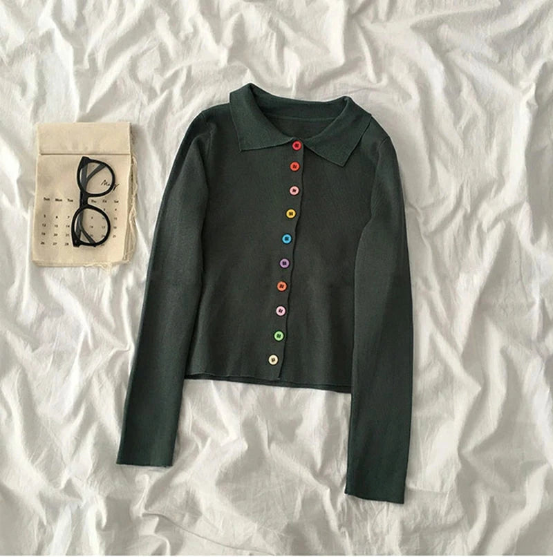 Long Sleeve Designer Knitted Sweater